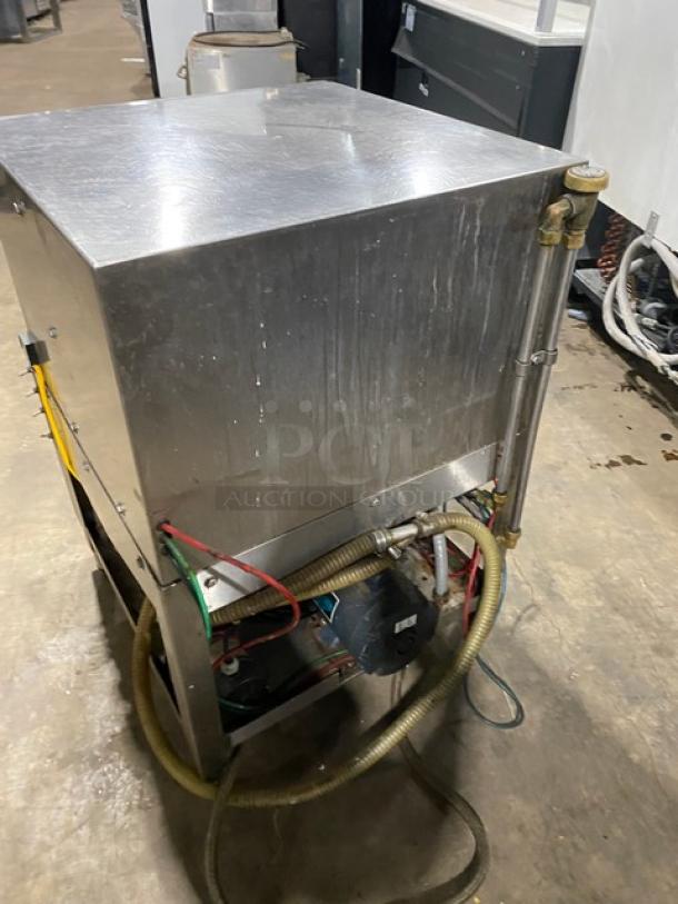 American Dish Service ET Series Commercial Stainless Steel Undercounter Dishwashing Machine! SN: WWS080206! 120V! On Legs! - Image 4 of 8