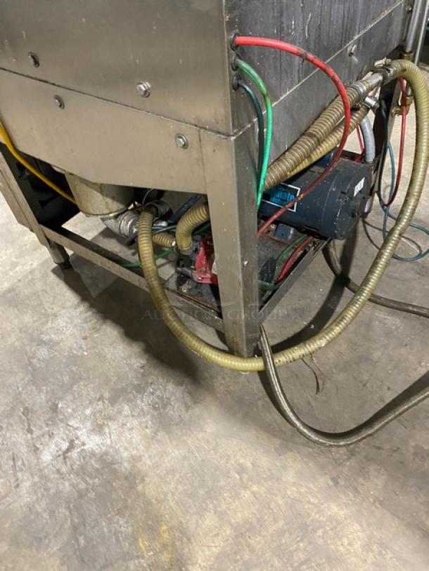 American Dish Service ET Series Commercial Stainless Steel Undercounter Dishwashing Machine! SN: WWS080206! 120V! On Legs! - Image 8 of 8