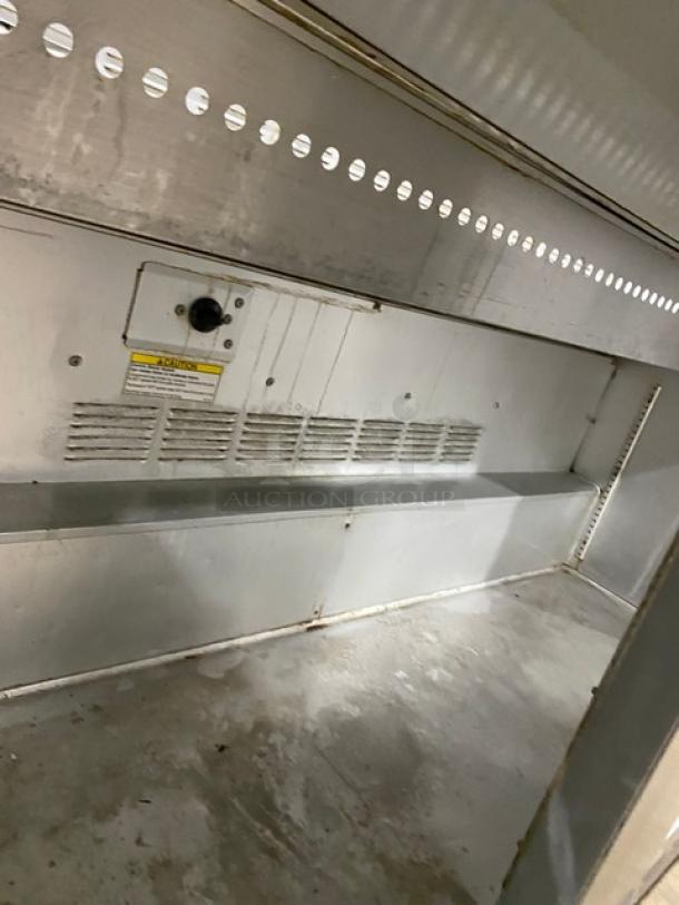 Beverage-Air Commercial Stainless Steel 2 Door Refrigerated Mega Top Salad/Sandwich Prep Table! Model: SP60-16! 115V 1 Phase! On Casters! - Image 7 of 9