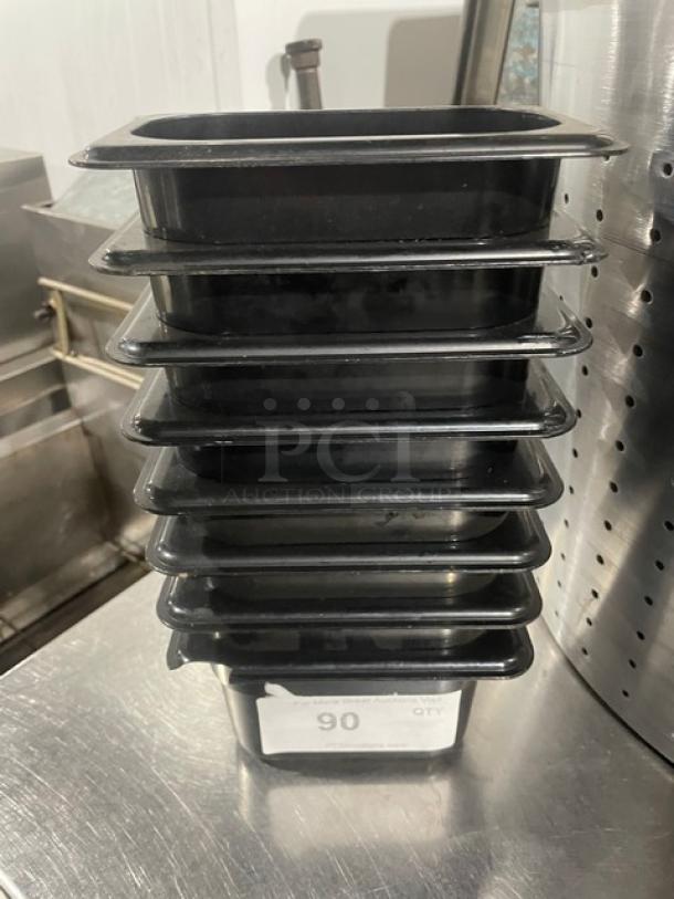 Lot Of Commercial Black Food Pans! All One Money! - Image 5 of 5