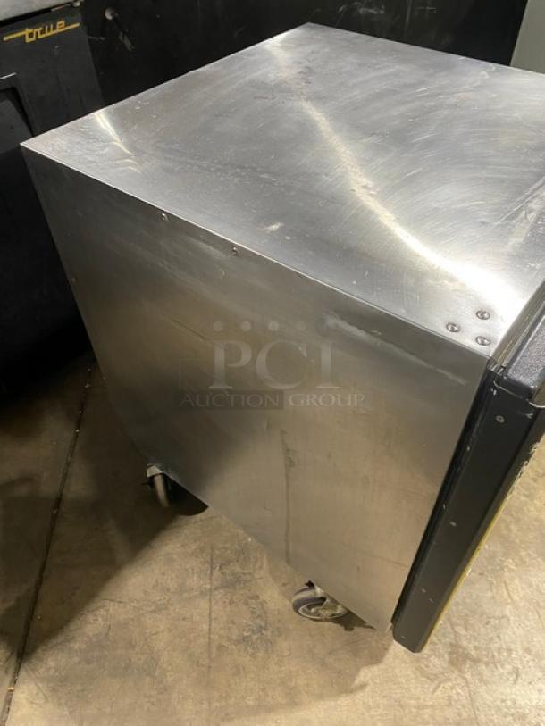 Silver King Commercial Stainless Steel Single Door Undercounter Refrigerator! With Poly Coated Wire Rack! Model: SKR27A SN: SBCI140136A! 115V! On Casters! - Image 3 of 7