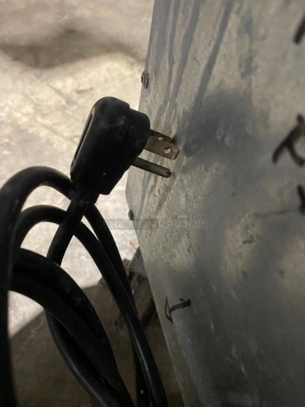 Silver King Commercial Stainless Steel Single Door Undercounter Refrigerator! With Poly Coated Wire Rack! Model: SKR27A SN: SBCI140136A! 115V! On Casters! - Image 7 of 7