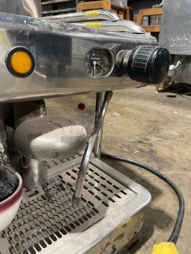 VFA Express Commercial Stainless Steel Electric Powered Countertop Double Espresso/Coffee Machine! With Drip Tray! Model: CP SN: 015830S! 115-220V! - Image 6 of 9