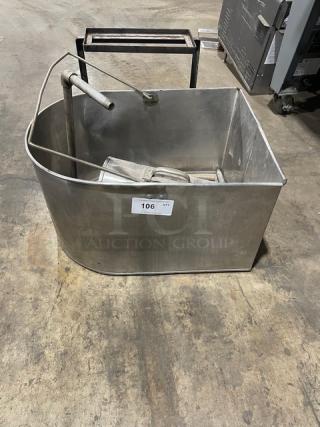 Lot Of RF Hunter Filtrator Series Commercial Stainless Steel Oil Filtration/Mobile Gravity Drain Misc! With Equipment Cart! All One Money!