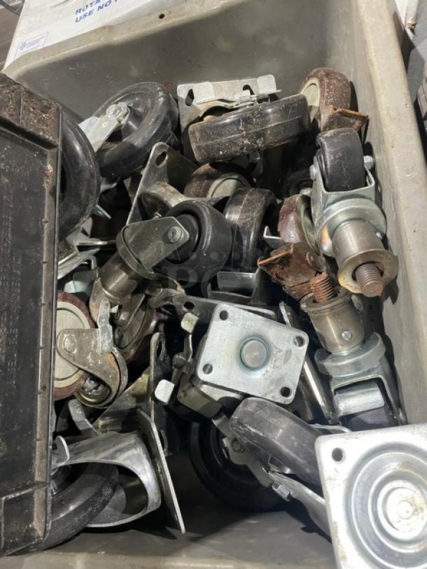 MIXED PALLET! Lot Of Misc. Commercial Heavy-Duty Casters! With Dole Multiple Flavors Soft-Serve Mix! & More! ALL ONE MONEY! - Image 5 of 5