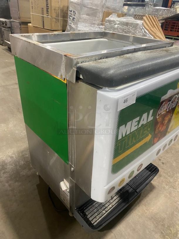 Cornelius Commercial Stainless Steel Electric Powered Countertop Ice/Cold Beverage Dispenser! With 8 UFB-1™ Sanitary Levers! Model: DF250-BC SN: 62A0251DF024! 115V 1 Phase! On Legs! - Image 2 of 13