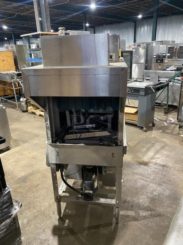 Hobart Commercial Stainless Steel Electric Powered Free Standing Heavy-Duty Ware Washing/Dish Washing Machine! Model: C44A SN: 85-1032057! 208V 3 Phase! On Legs! - Image 4 of 13