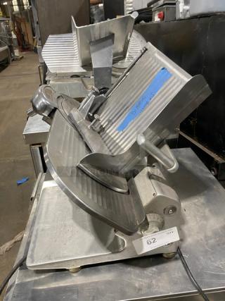 Fleetwood Commercial Heavy-Duty Electric Powered Countertop Deli Meat Slicer! On Legs!