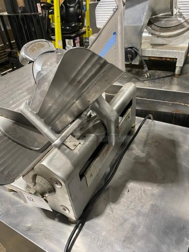 Fleetwood Commercial Heavy-Duty Electric Powered Countertop Deli Meat Slicer! On Legs! - Image 2 of 7