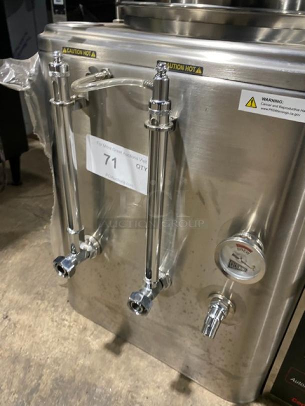 GrindMaster Cecilware Commercial Stainless Steel Electric Powered Countertop Single Automatic 3-Gal Coffee Urn! Model: FE75-N SN: L259108! 120/208V 3 Phase! - Image 6 of 9