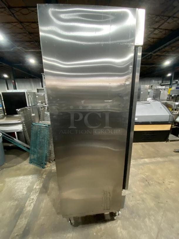 True Superior Series Commercial Stainless Steel Solid Single Door Reach In Refrigerator! Energy Star Certified! Model: TS-23 SN: 5392808! 115V 1 Phase! On Casters! - Image 3 of 9