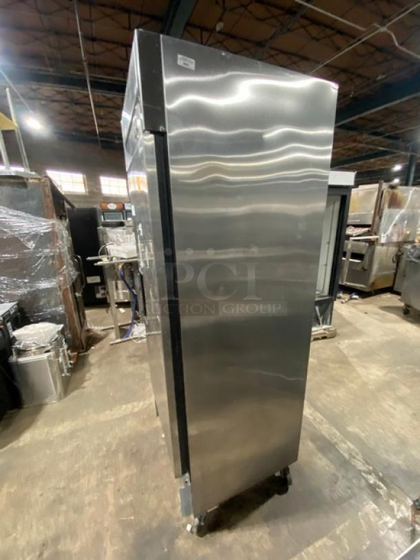 True Superior Series Commercial Stainless Steel Solid Single Door Reach In Refrigerator! Energy Star Certified! Model: TS-23 SN: 5392808! 115V 1 Phase! On Casters! - Image 4 of 9