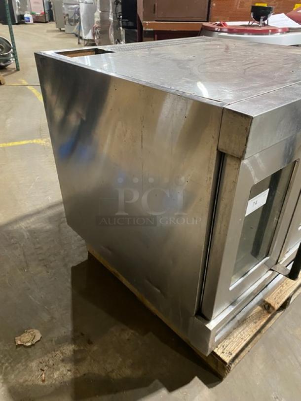 Bakers Pride Cyclone Series Commercial Stainless Steel Natural Gas Powered Single Stack Convection Oven! With Wire Oven Rack! Model: CO11-G1 SN: 326! 120V 1 Phase! - Image 2 of 8