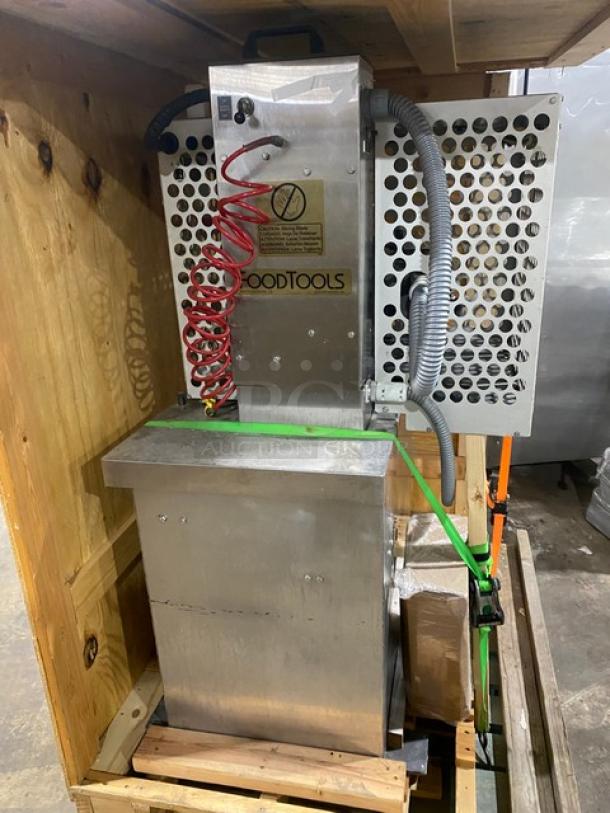 Food Tools Commercial Stainless Steel Free Standing Automatic Round Cake Cutting Machine! Model: CS-1000 SN: 6499! - Image 4 of 8