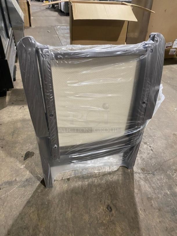 BRAND NEW! Grosfellix Belize Series Commercial Midback Style Foldable Sling Chair! - Image 6 of 6