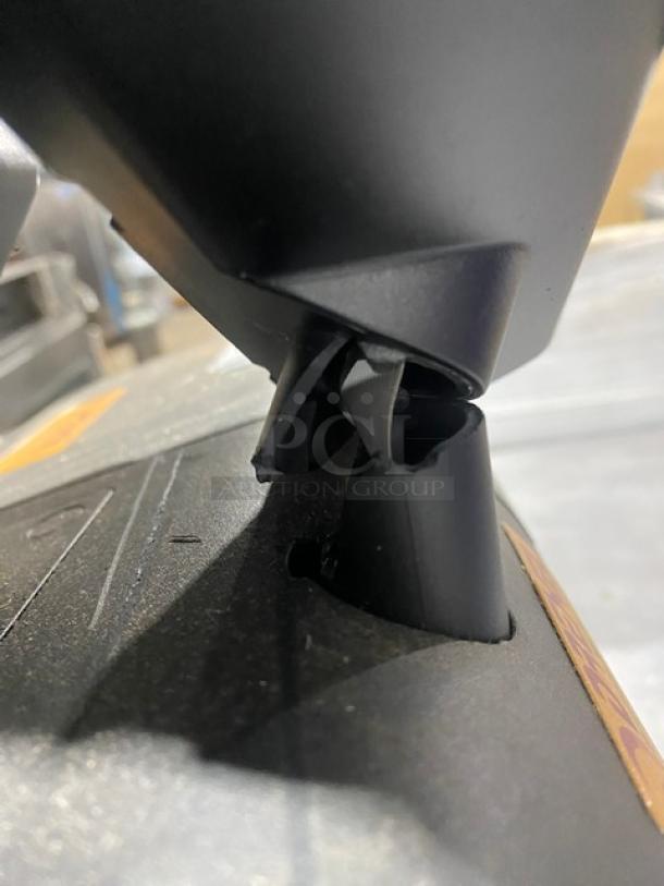 Sam4s Commercial Black Electric Powered Countertop Food Service Cash Register! With Cash Drawer! Model: SPS-320 SN: 1106270040! 120V 1 Phase! - Image 8 of 9