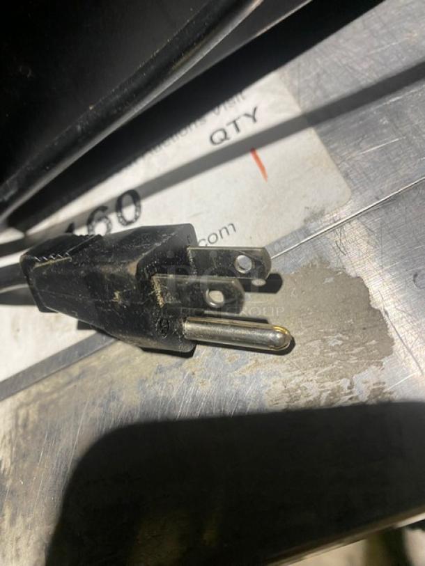 Sam4s Commercial Black Electric Powered Countertop Food Service Cash Register! With Cash Drawer! Model: SPS-320 SN: 1107270084! 120V 1 Phase! - Image 9 of 9