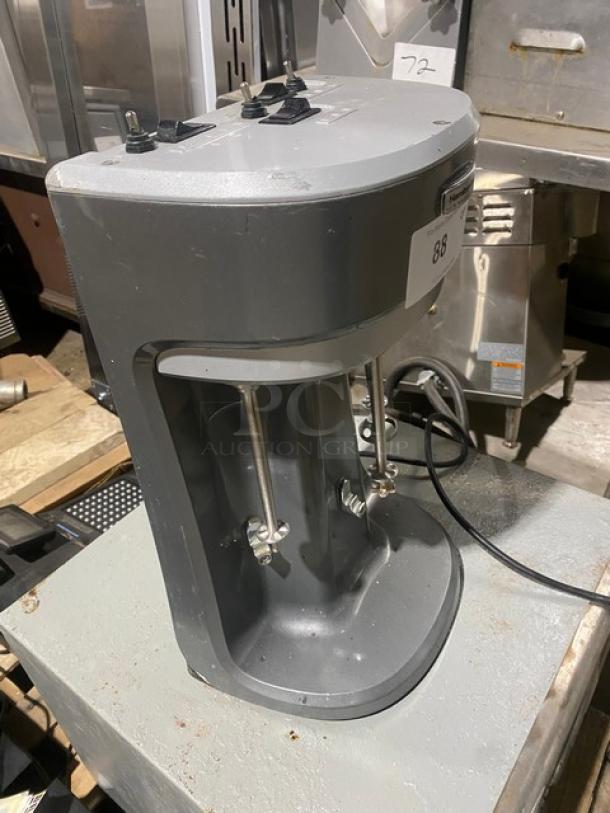 Hamilton Beach Commercial Heavy-Duty Electric Powered Countertop Triple-Spindle Drink Mixer Machine! On Legs! - Image 2 of 7