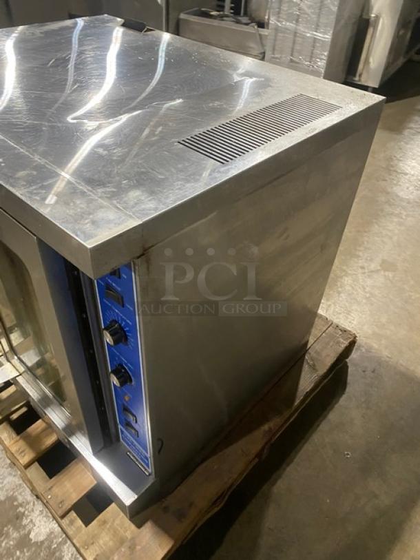 Cook-Rite By Atosa Commercial Stainless Steel Natural Gas Powered Single Stack Convection Oven! With Thermostatic Controls! With Wire Oven Racks! Model: ATCO-513NB SN: ATCO-513NBAUS100323061600C40156! 115V 1 Phase! - Image 2 of 8