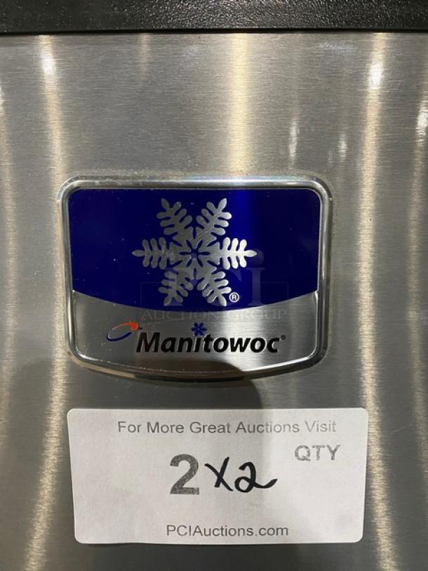 Manitowoc Indigo Series Commercial Stainless Steel Air-Cooled Cubed Style Ice Making Machine Head/Full Size Ice Bin Combo! With Lift-Up Style Access Door! Model: IR0520A-161 SN: 1101257602! 115V 1 Phase! With Legs! 2X Your Bid Makes One Unit! - Image 10 of 11