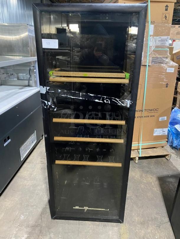EuroCave Commercial Black Single Glass Door Refrigerated Wine Cellar/Cabinet! Model: 283V2 SN: 1075384! 115V! - Image 1 of 10