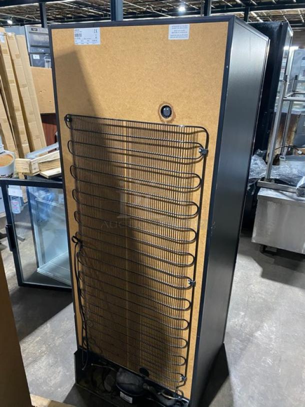 EuroCave Commercial Black Single Glass Door Refrigerated Wine Cellar/Cabinet! Model: 283V2 SN: 1075384! 115V! - Image 3 of 10