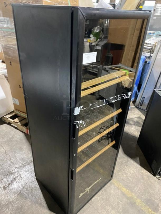 EuroCave Commercial Black Single Glass Door Refrigerated Wine Cellar/Cabinet! Model: 283V2 SN: 1075384! 115V! - Image 10 of 10