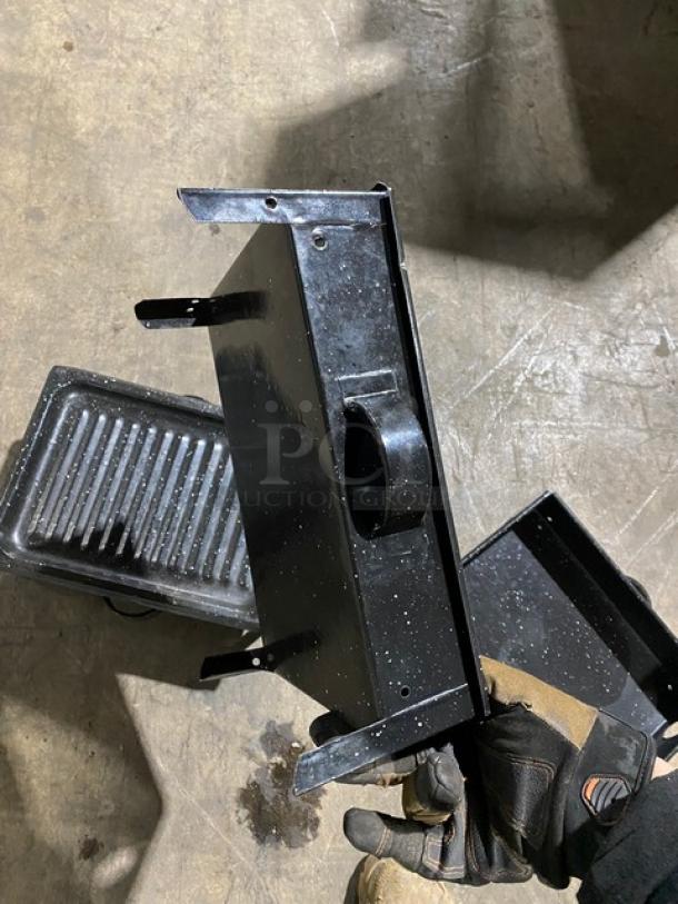 Commercial Stackable Portable Mini Charcoal BBQ Grills! With Grooved Grate Plate! On Legs! All One Money! - Image 9 of 9
