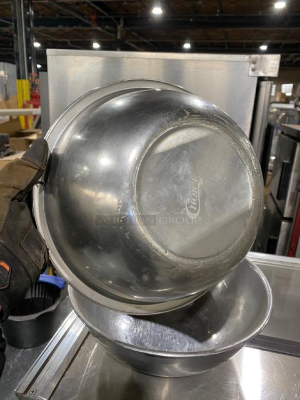 Commercial Stainless Steel Mixing/Prep Bowls! 3X Your Bid! - Image 4 of 7