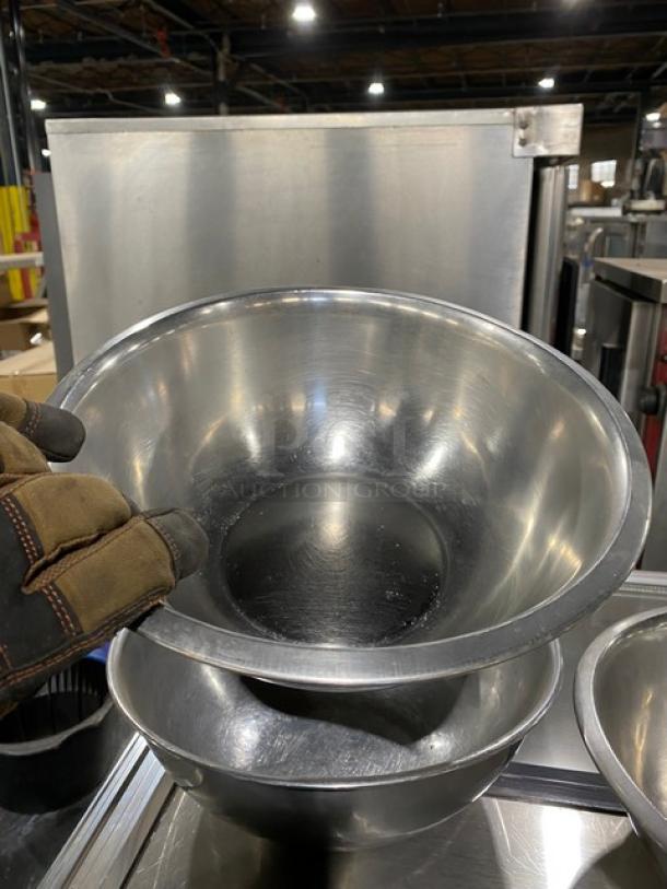 Commercial Stainless Steel Mixing/Prep Bowls! 3X Your Bid! - Image 5 of 7