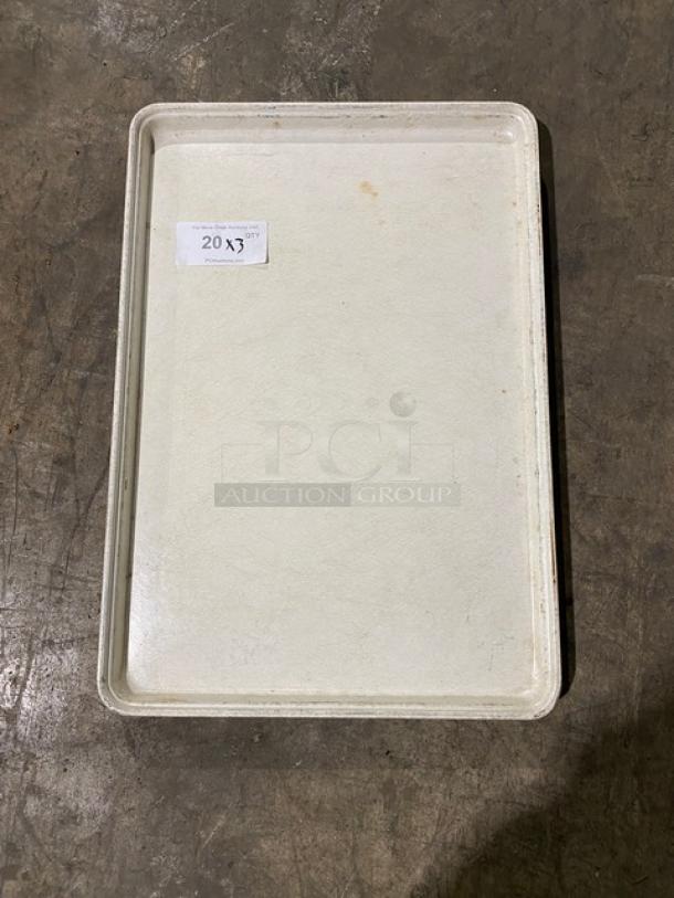 Commercial Multi-Colored Rectangular Serving Trays! 3X Your Bid! - Image 1 of 8