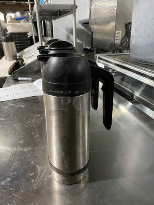 Commercial Stainless Steel Milk/Cream Carafes! 4X Your Bid! - Image 2 of 7