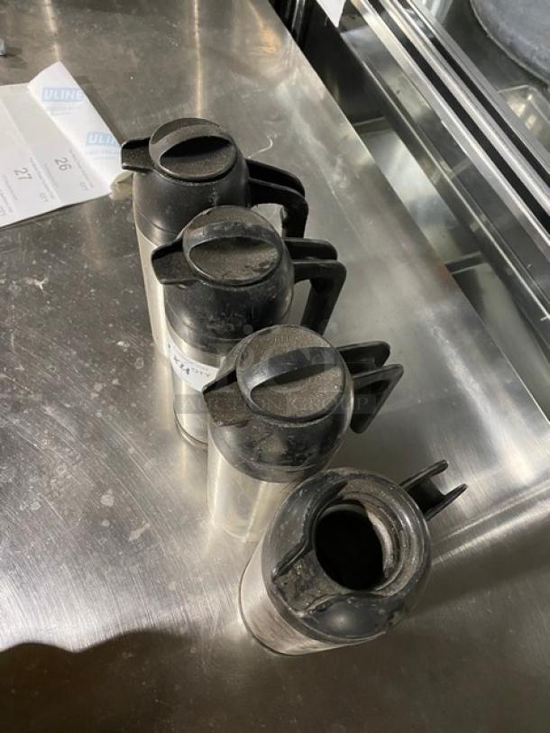 Commercial Stainless Steel Milk/Cream Carafes! 4X Your Bid! - Image 5 of 7