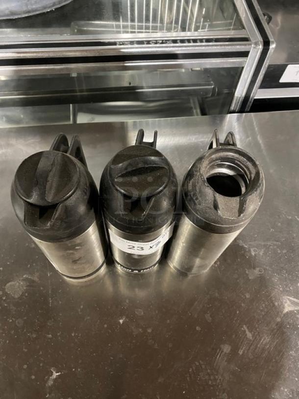 Commercial Stainless Steel Milk/Cream Carafes! 3X Your Bid! - Image 4 of 9