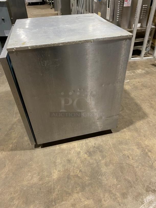 Delfield Commercial Stainless Steel Solid Single Door Undercounter Refrigerator! Model: 406CA-DHL-DD1 SN: 0508036102880-T! 115V 1 Phase! On Casters! - Image 2 of 9