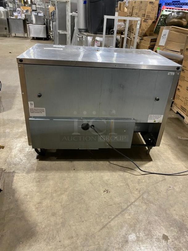 True Commercial Stainless Steel Solid 2 Door Undercounter Refrigerator! Model: TUC-48-HC SN: 9386110! 115V 1 Phase! On Casters! - Image 3 of 9