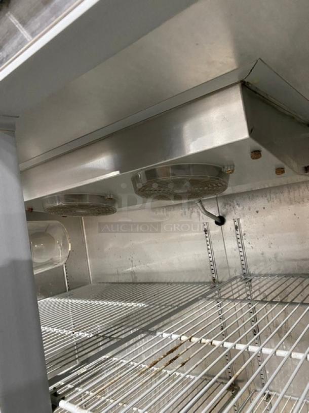 Continental Commercial Stainless Steel Solid 2 Door Reach In Freezer! Energy Star Certified! With Poly Coated Wire Racks! Model: 2FE SN: 152B8174! 115V 1 Phase! On Casters! - Image 7 of 11