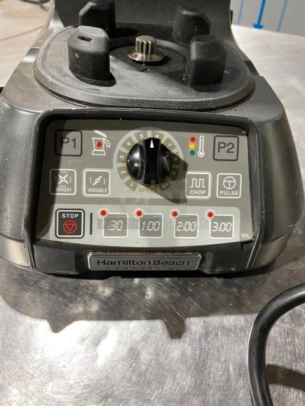 Hamilton Beach Expeditor Series Commercial Stainless Steel Electric Powered Countertop Culinary Blender! With 1 Gal. Stainless Steel Container! Model: HBF1100S SN: G3312DY00011! 120V! - Image 6 of 9