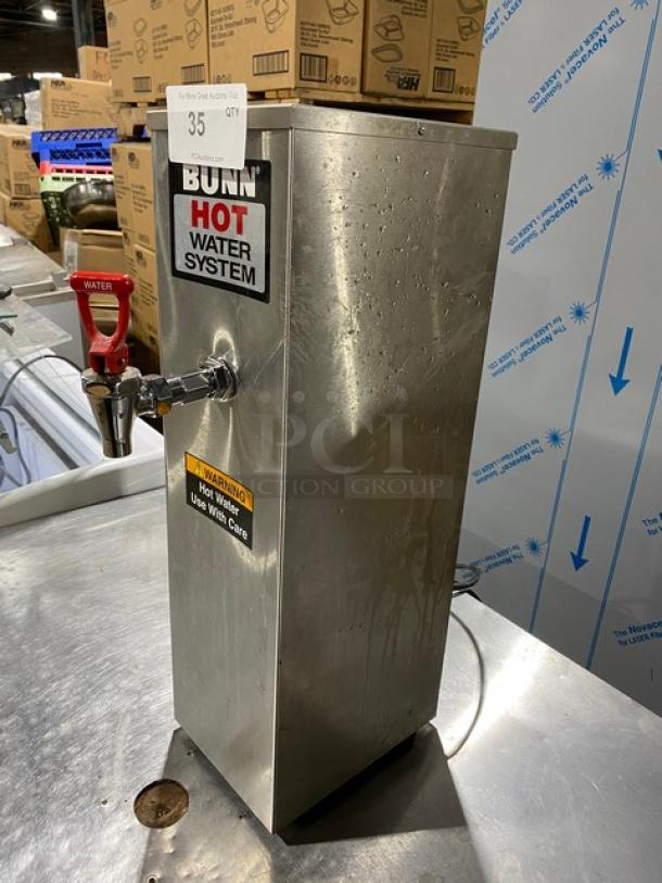 Bunn Commercial Stainless Steel Electric Powered Countertop Hot Water Dispenser! Model: HW2 SN: HW20031932! 120V 1 Phase! - Image 2 of 8