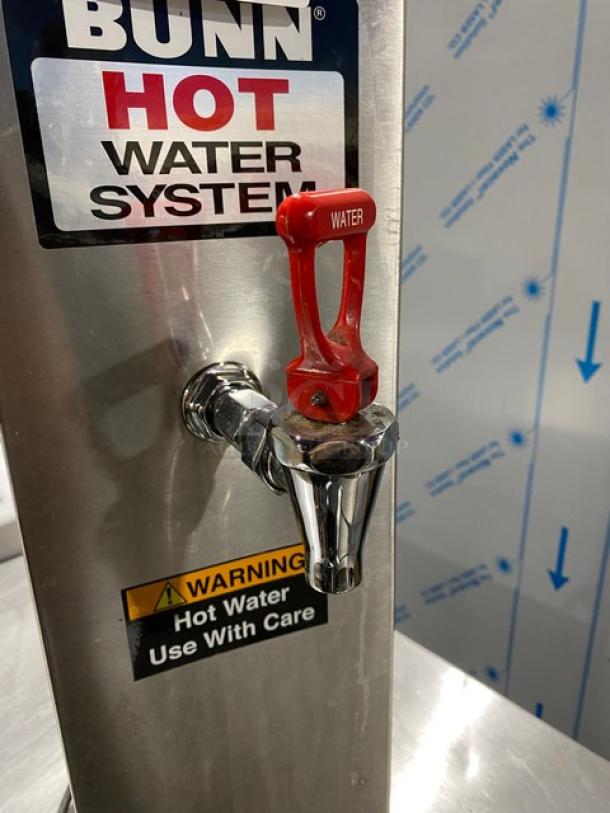 Bunn Commercial Stainless Steel Electric Powered Countertop Hot Water Dispenser! Model: HW2 SN: HW20031932! 120V 1 Phase! - Image 5 of 8