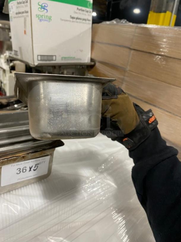 Commercial Stainless Steel Hotel/Steamtable Pans! 5X Your Bid! - Image 4 of 10