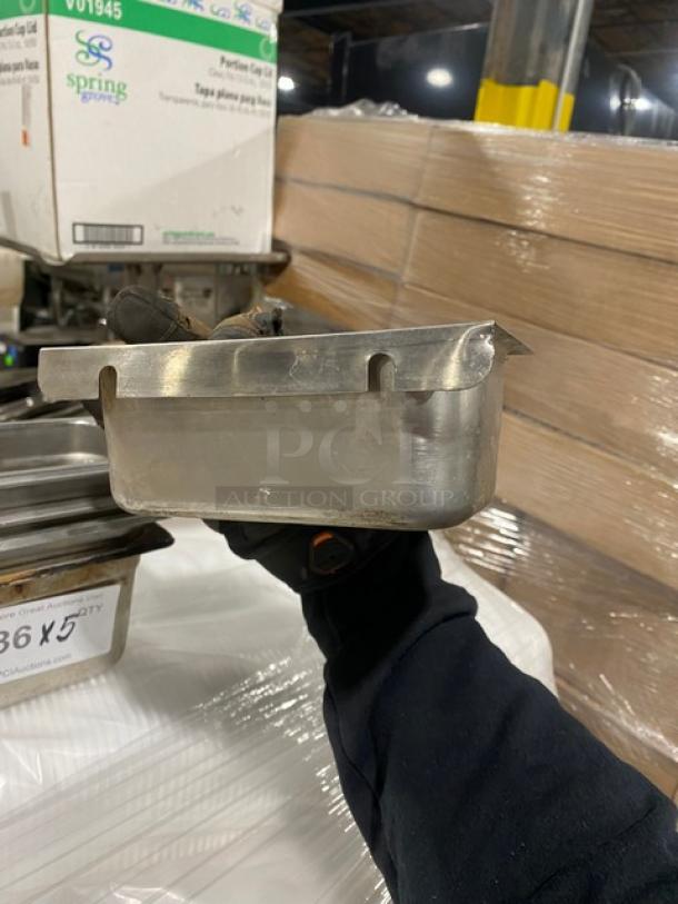 Commercial Stainless Steel Hotel/Steamtable Pans! 5X Your Bid! - Image 5 of 10