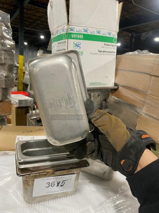 Commercial Stainless Steel Hotel/Steamtable Pans! 5X Your Bid! - Image 7 of 10
