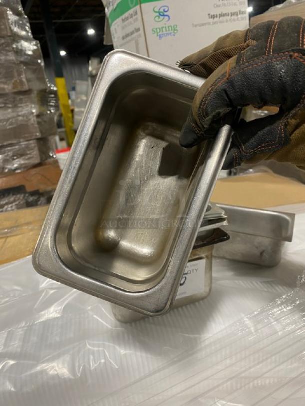 Commercial Stainless Steel Hotel/Steamtable Pans! 5X Your Bid! - Image 9 of 10
