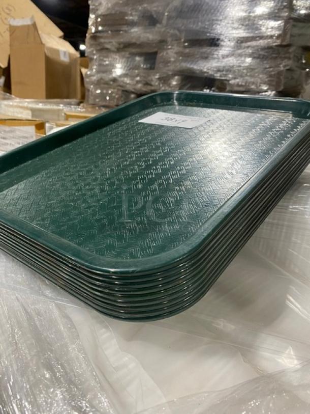 Carlisle Commercial Green Rectangular Food Serving Trays! Model: NCT1216! 9X Your Bid! - Image 2 of 7