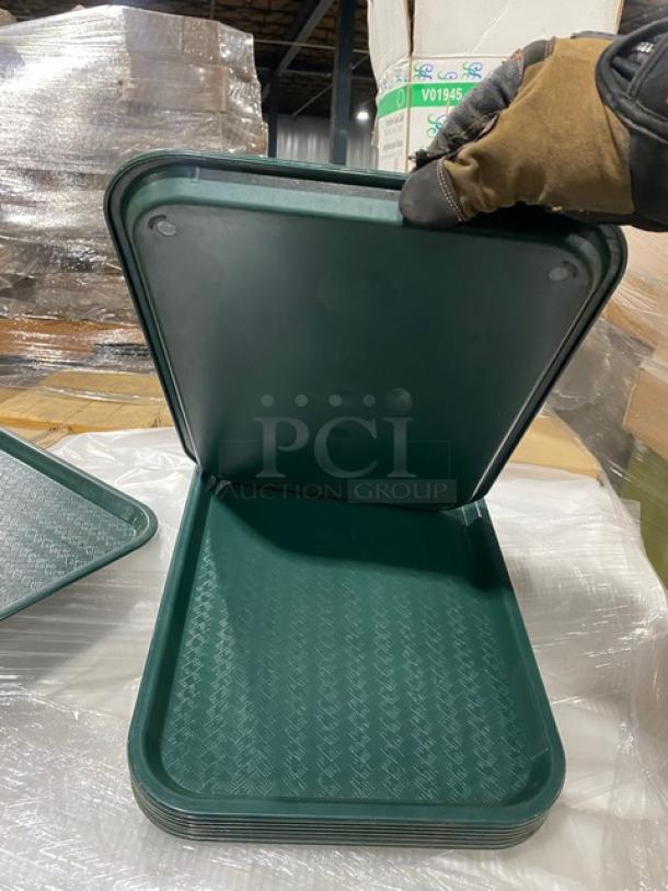 Carlisle Commercial Green Rectangular Food Serving Trays! Model: NCT1216! 9X Your Bid! - Image 4 of 7