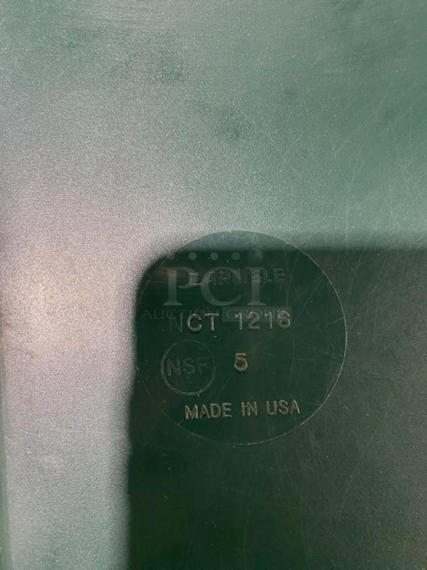 Carlisle Commercial Green Rectangular Food Serving Trays! Model: NCT1216! 9X Your Bid! - Image 7 of 7