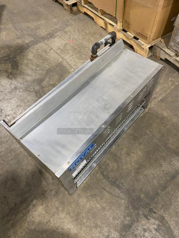 Royal Commercial Stainless Steel Natural Gas Powered Overhead Salamander Broiler/Cheese Melter! With Wire Oven Rack! - Image 8 of 8