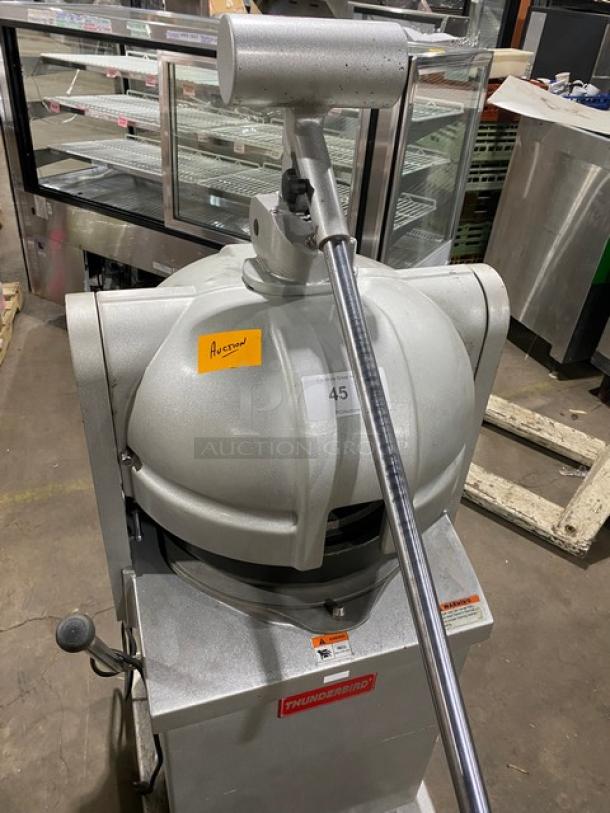 Thunderbird Commercial Heavy-Duty Electric Powered Dough Divider/Rounder Machine! Model: TDR-36! 115V 1 Phase! On Casters! - Image 5 of 10