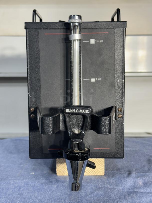 One Bunn Portable Coffee Server, 1.5 Gallon, Model # 1.5GPR-FF, Top Handle, 7X13X11 - Image 1 of 2